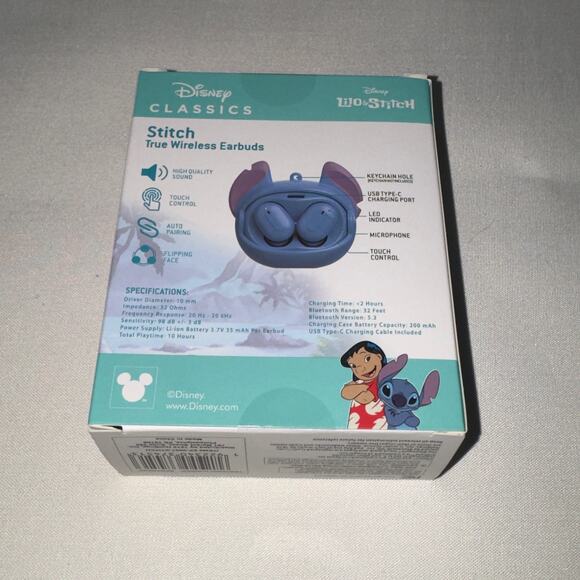Disney Classics “Stitch” True Wireless Earbuds - Picture 2 of 8